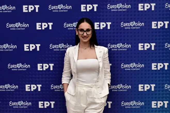 Unser Archivfoto (© Eurokinissi) zeigt die griechische ESC-Teilnehmerin Klavdia