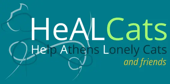 HeAL Cats - Help Athens Lonely Cats and friends - Logo