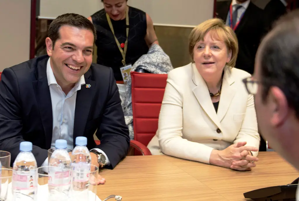 150611Merkel Tsipras in Bruessel small
