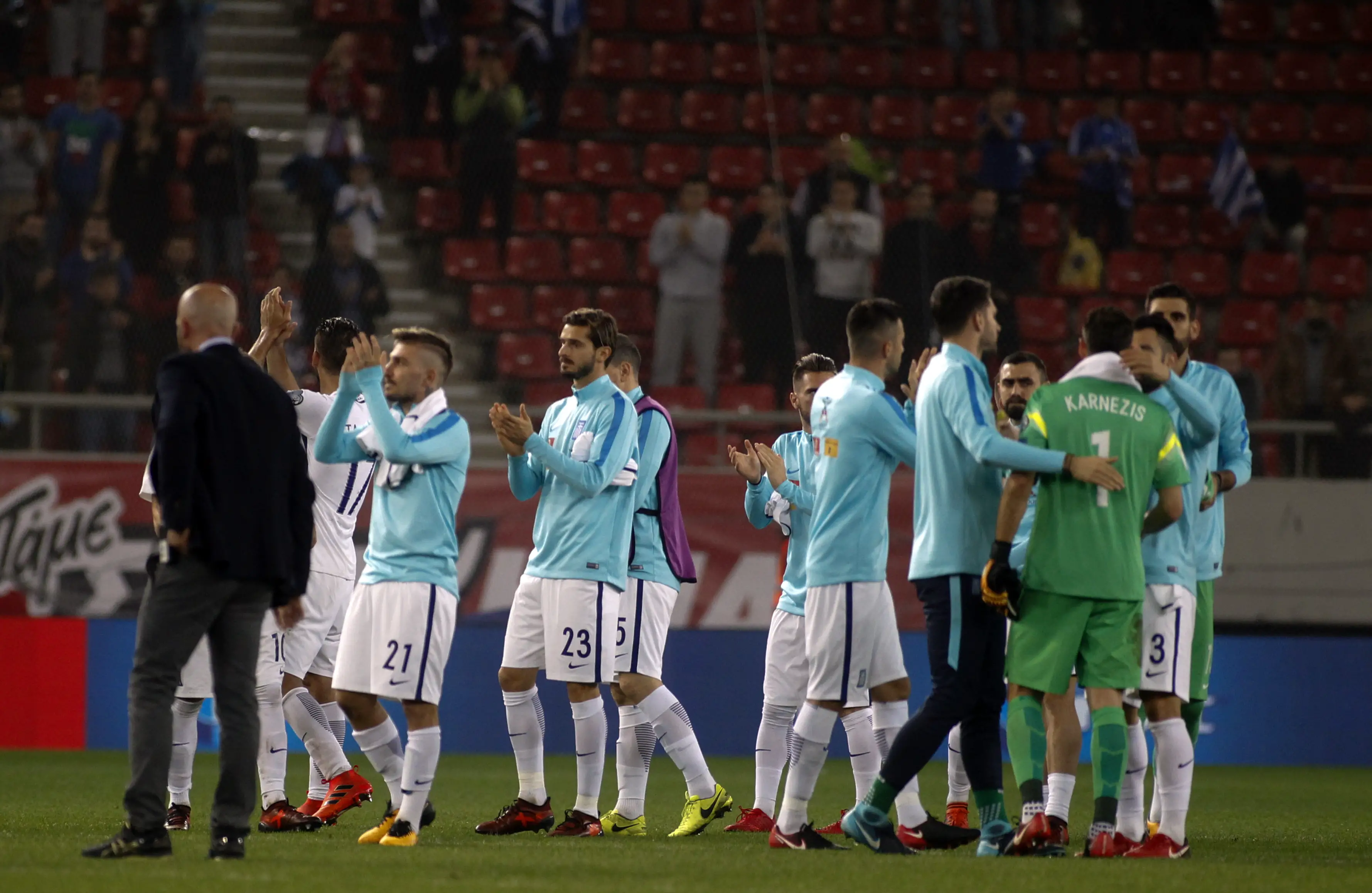 Griechenland verpasst Qualifikation für Fußball-WM in Russland