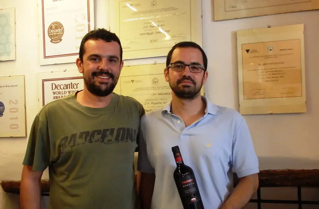 Theodoris und Savvas 4. Generation bei Moraitis small