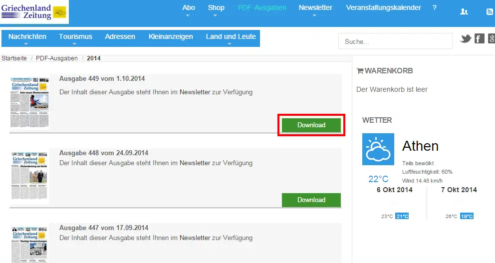 FAQ -PDF Ausgaben Download 03