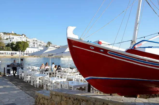 Foto (© Griechenland Zeitung / Jan Hübel): Mykonos