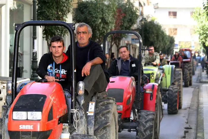 Proteste von Bauern und Fischzüchtern in Griechenland