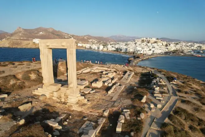 Unser Archivfoto (© Eurokinissi) entstand auf Naxos.