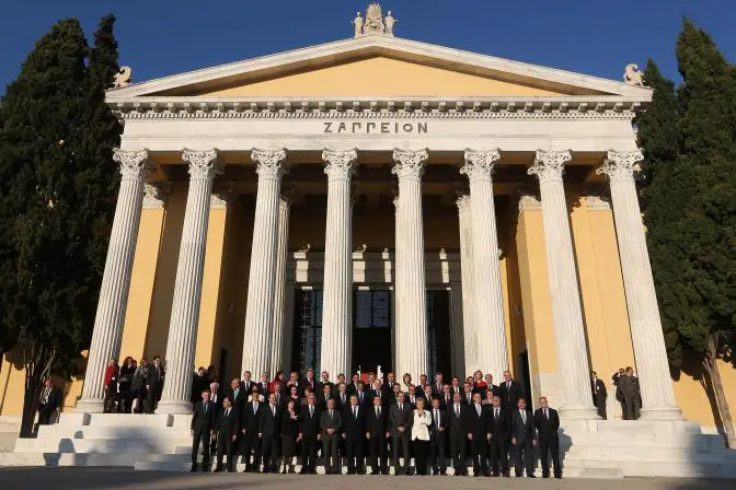 EU-Ratspräsidentschaft durch Griechenland hat feierlich begonnen