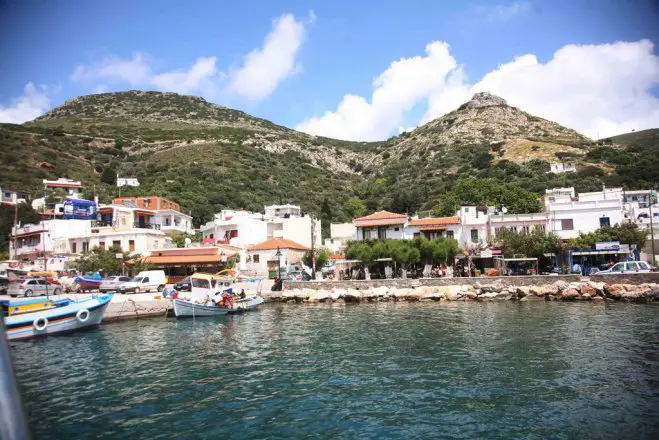 Unser Archivfoto (© Eurokinissi) entstand auf der Insel Fourni zwischen Ikaria und Samos.