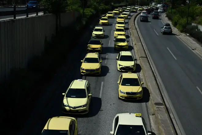 Unser Archivfoto (©Eurokinissi) entstand bei dem 48-Stunden Streik am 9. September. 