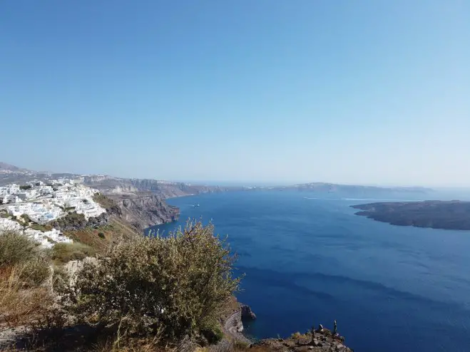 Das Foto (© Leonie Meyer) entstand auf Santorin.