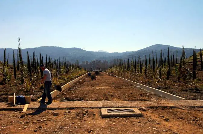 Olympia ist bereit für die Übergabe des Olympischen Feuers