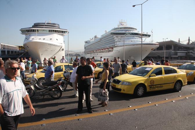 Taxibesitzer wollen bis mindestens Freitag ihren Streik fortsetzen