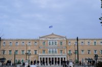 Unser Archivfoto (© Eurokinissi) zeigt das Parlaments-Gebäude in Athen.