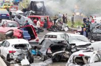 Massenkarambolage in Griechenland fordert fünf Menschenleben 