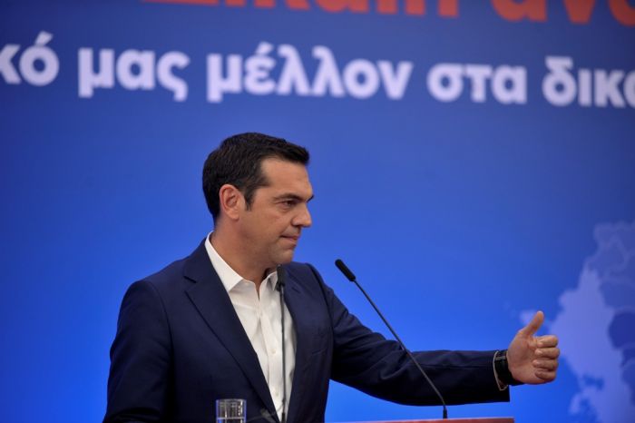 Premier Tsipras in Larissa: „Wirtschaft im Aufwärtstrend“
