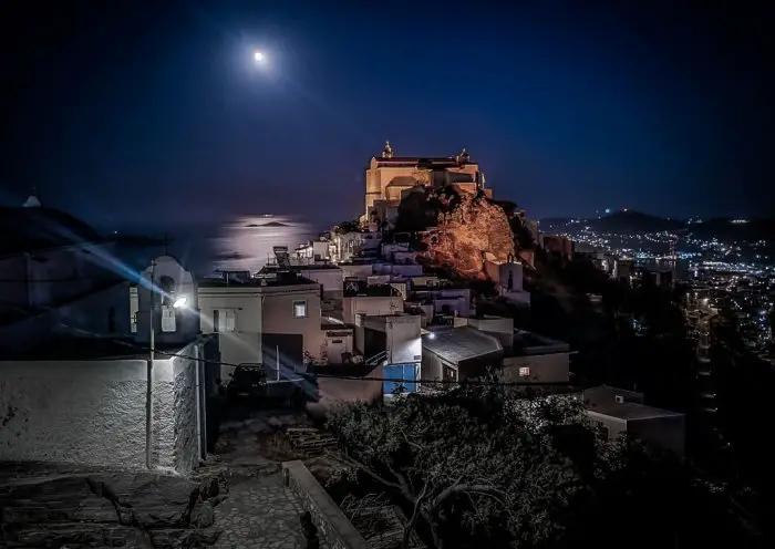 Unser Archivfoto (© Eurokinissi) entstand auf der Insel Syros.