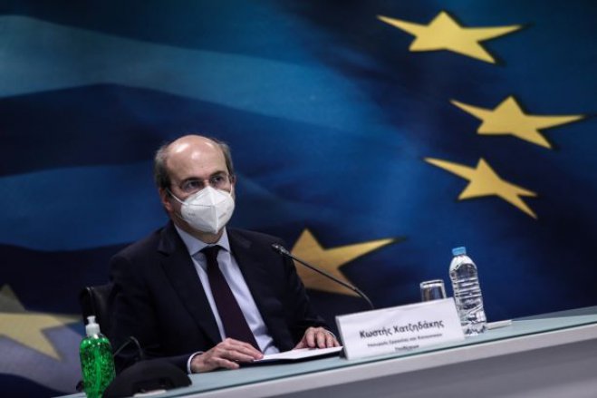 Unser Archivfoto (© Eurokinissi) zeigt Arbeitsminister Kostis Chatzidakis.