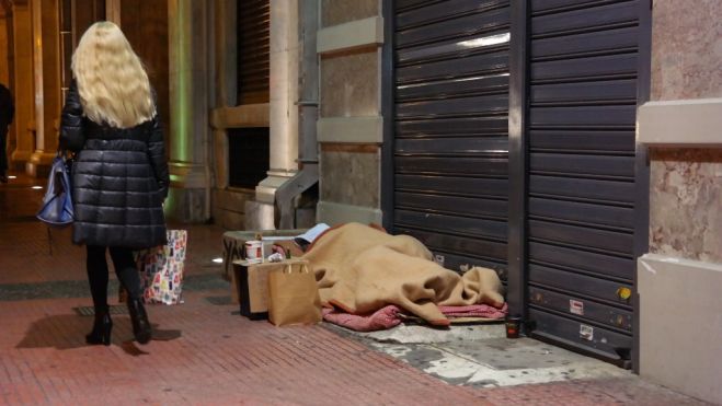 Obdachloser in Griechenland verbrannt