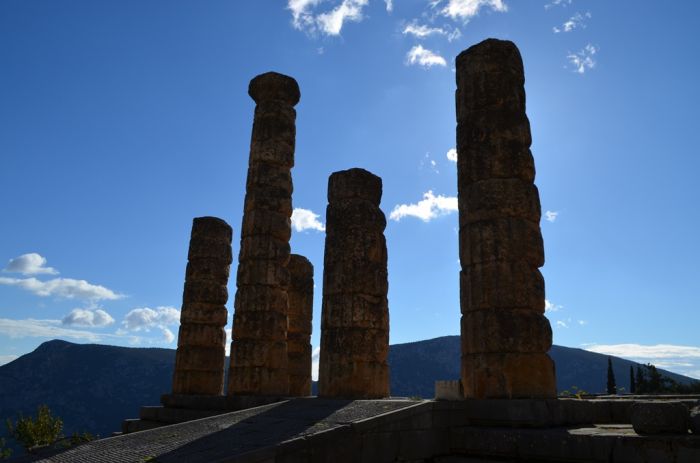 Unser Foto (© Griechenland Zeitung / jh) entstand im antiken Delphi.