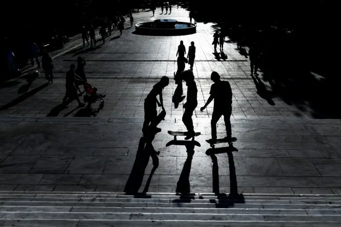 Unser Archivfoto (© Eurokinissi) entstand am Syntagma-Platz in Athen.