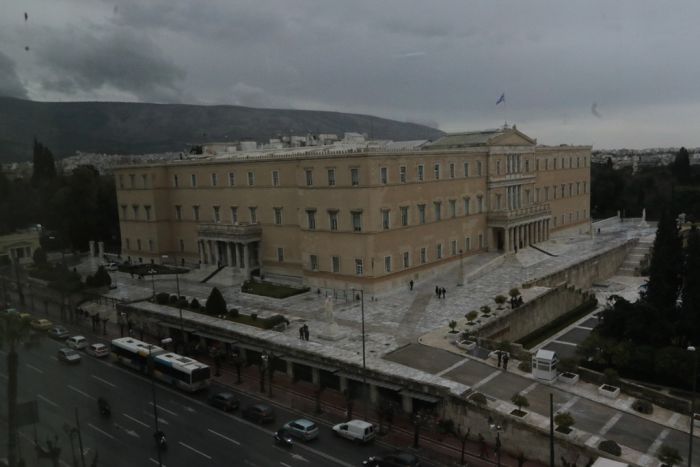 Unser Archivfoto (© Eurokinissi) wurde am Mittwoch (23.1.) vor dem griechischen Parlament am Syntagma-Platz in Athen geschossen.