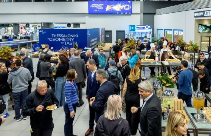 Welttourismustag am Flughafen von Thessaloniki (foto fg.)