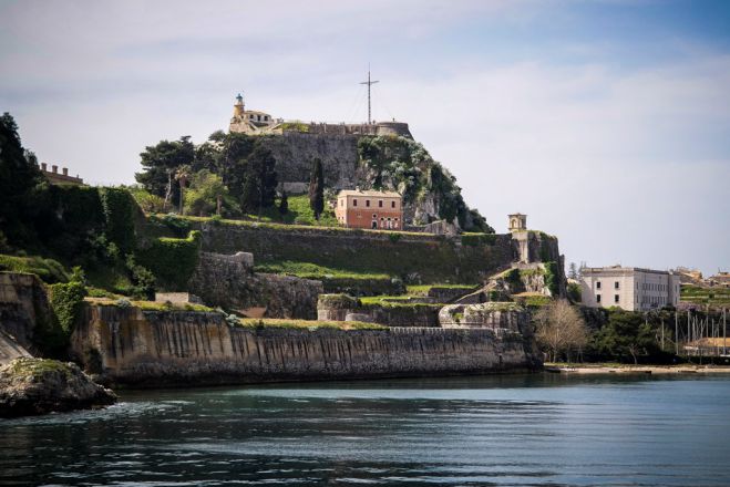 Unsre Archivfoto (© Eurokinissi) zeigt die alte Festung von Korfu.