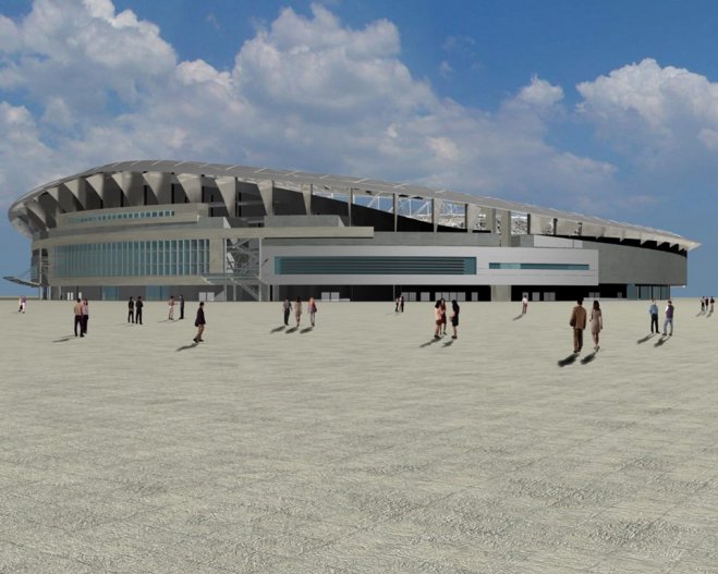 Abb.: Stadt Athen: So soll die neue PAO-Arena aussehen.