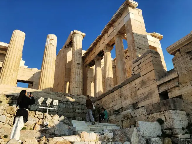 Foto (© Griechenland Zeitung / dv): Athen wird zu einem Knotenpunkt von Europa Nostra.