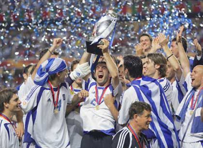 Foto (© ek): Der Europameister 2004 - Griechenland.