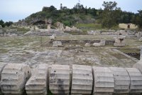 Foto (© Griechenland Zeitung / Jan Hübel): Demeter-Heiligtum, Elefsina.