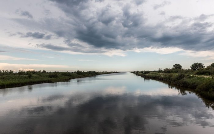 Unser Archivfoto (© Eurokinissi) entstand am Evros-Fluss.