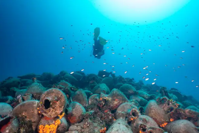 Das Wrack von Peristera (Foto: yppo)