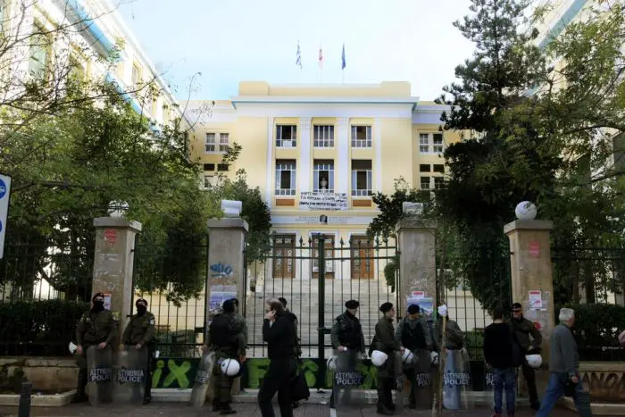 Aufruhr unter Griechenlands Studenten