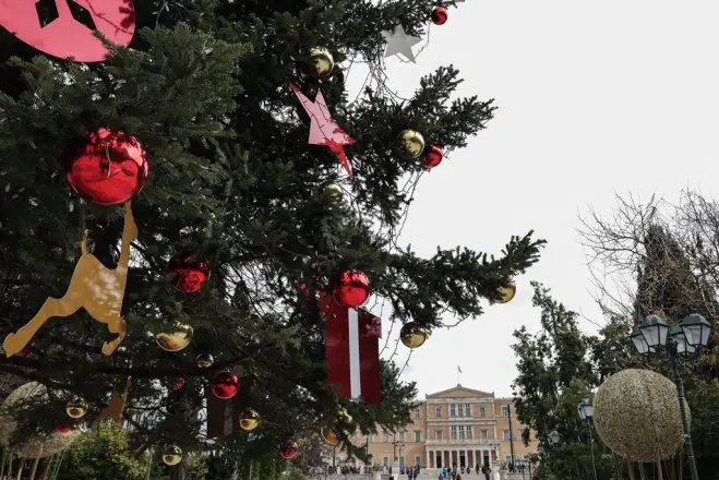 Foto (© Eurokinissi): Syntagma, Athen.