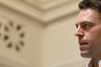 Unser Archivfoto (© Eurokinissi) zeigt SYRIZA-Chef Stefanos Kasselakis.