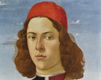 Foto (© nationalgallery): Das „Bildnis eines jungen Mannes“ von Sandro Botticelli vom Ende des 15. Jahrhunderts.