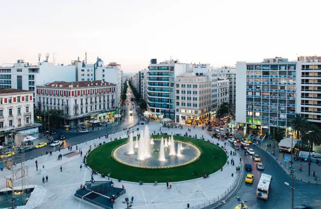Foto (© ek): Um den Omonia-Platz herum hat sich Vieles zum Besseren geändert.