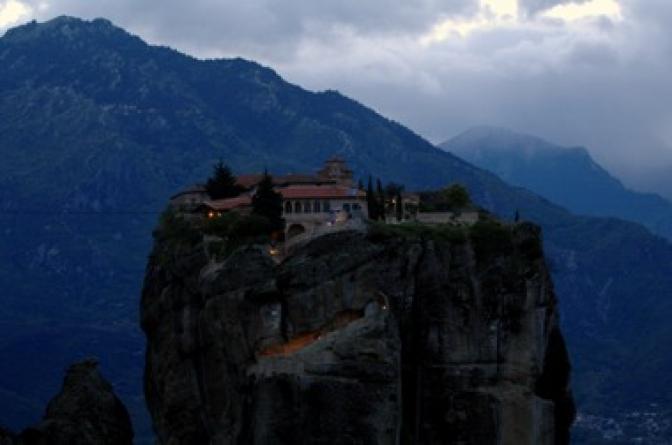 Griechenland: Keine Kletterparty im Meteora-Gebirge