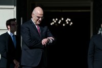 Unser Archivfoto (© Eurokinissi) zeigt den griechischen Außenminister Nikos Dendias.