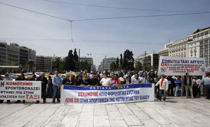 Zahlreiche Protestkundgebungen in Athen