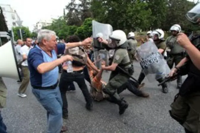 Generalstreik in Griechenland gegen Sparpolitik der Regierung