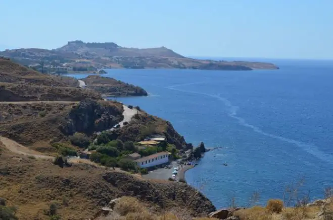 Unser Archivfoto (© GZ/jh) zeigt die Insel Lesbos.