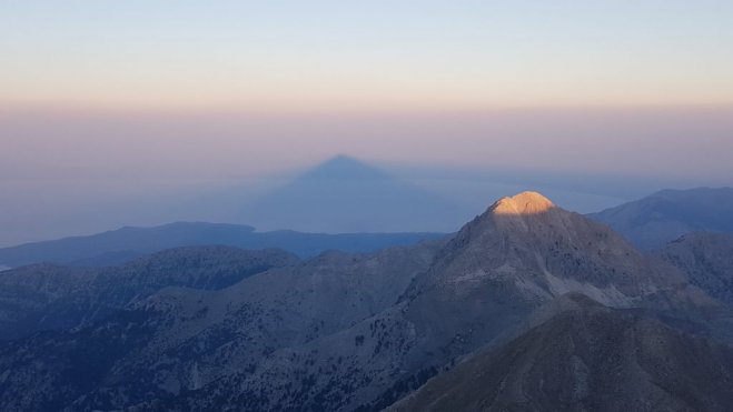 Im „tiefen Süden“ das Taygetos-Gipfel