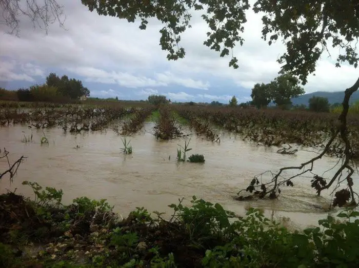 Probleme durch Regenfälle im Nordosten der Ägäis