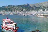 Unsere Archivfotos (© Eurokinissi) entstanden auf der Insel Kalymnos.