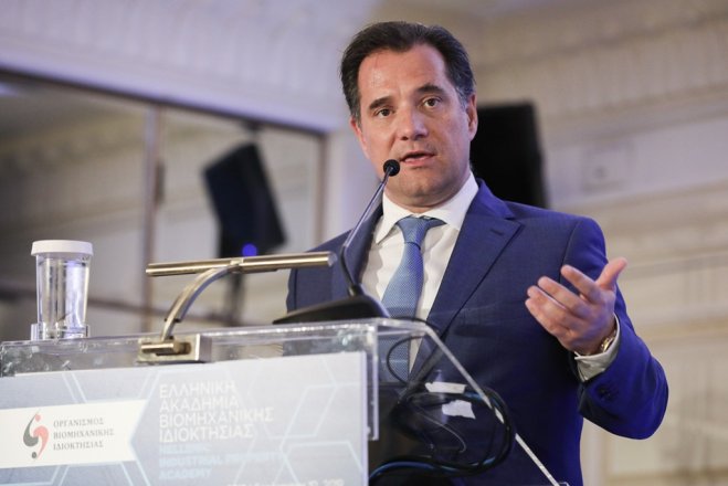 Unser Archivfoto (© Eurokinissi) zeigt Investitionsminister Adonis Georgiadis.
