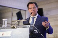 Unser Archivfoto (© Eurokinissi) zeigt Investitionsminister Adonis Georgiadis.