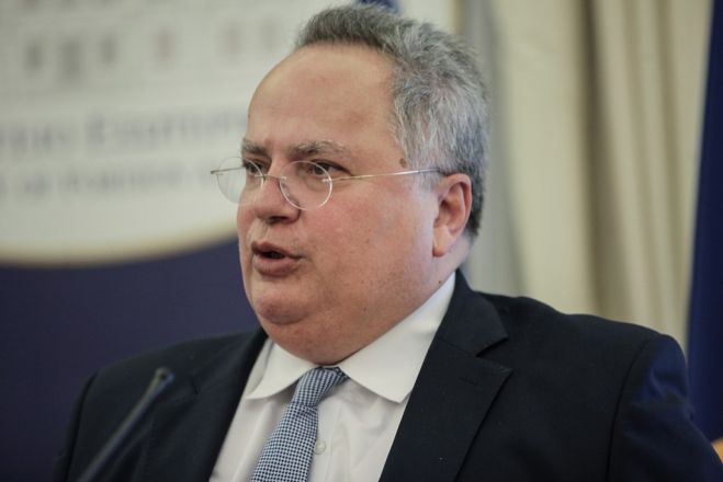 Unser Archivfoto (© Eurokinissi) zeigt Griechenlands Außenminister Nikos Kotzias.