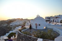 Unser Archivfoto (© Griechenland Zeitung / Jan Hübel) entstand auf der Insel Santorini.