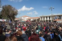 Unsere Fotos (© Eurokinissi) entstanden in dieser Woche auf Chios und auf Lesbos.